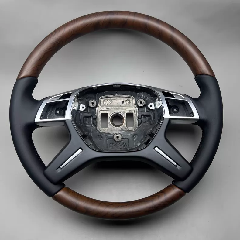 Handcrafted Wood Steering Wheel Customization for Any Vehicle