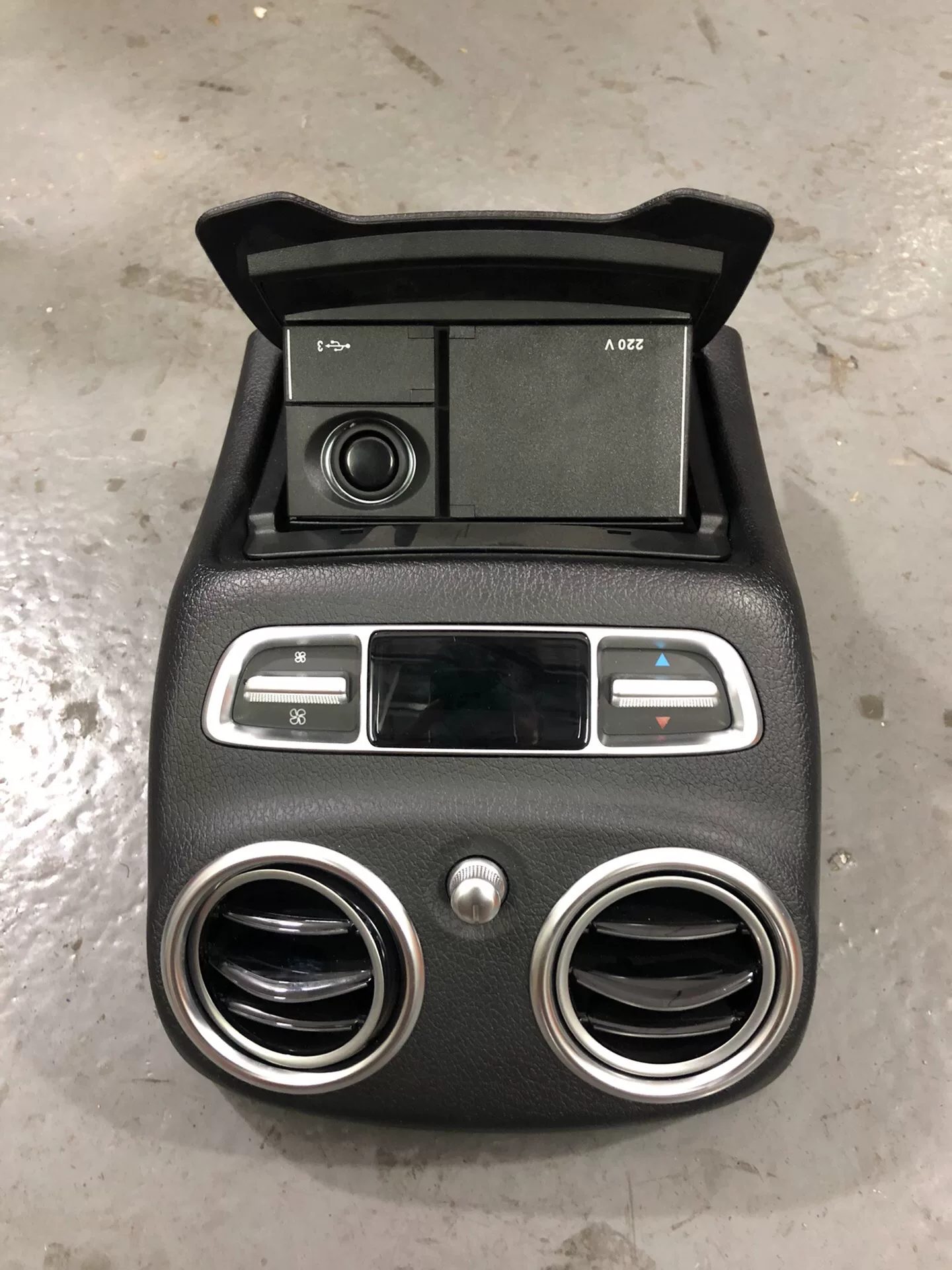 Panel de interruptores del conjunto de aire acondicionado trasero para Mercedes-Benz W205/W238
