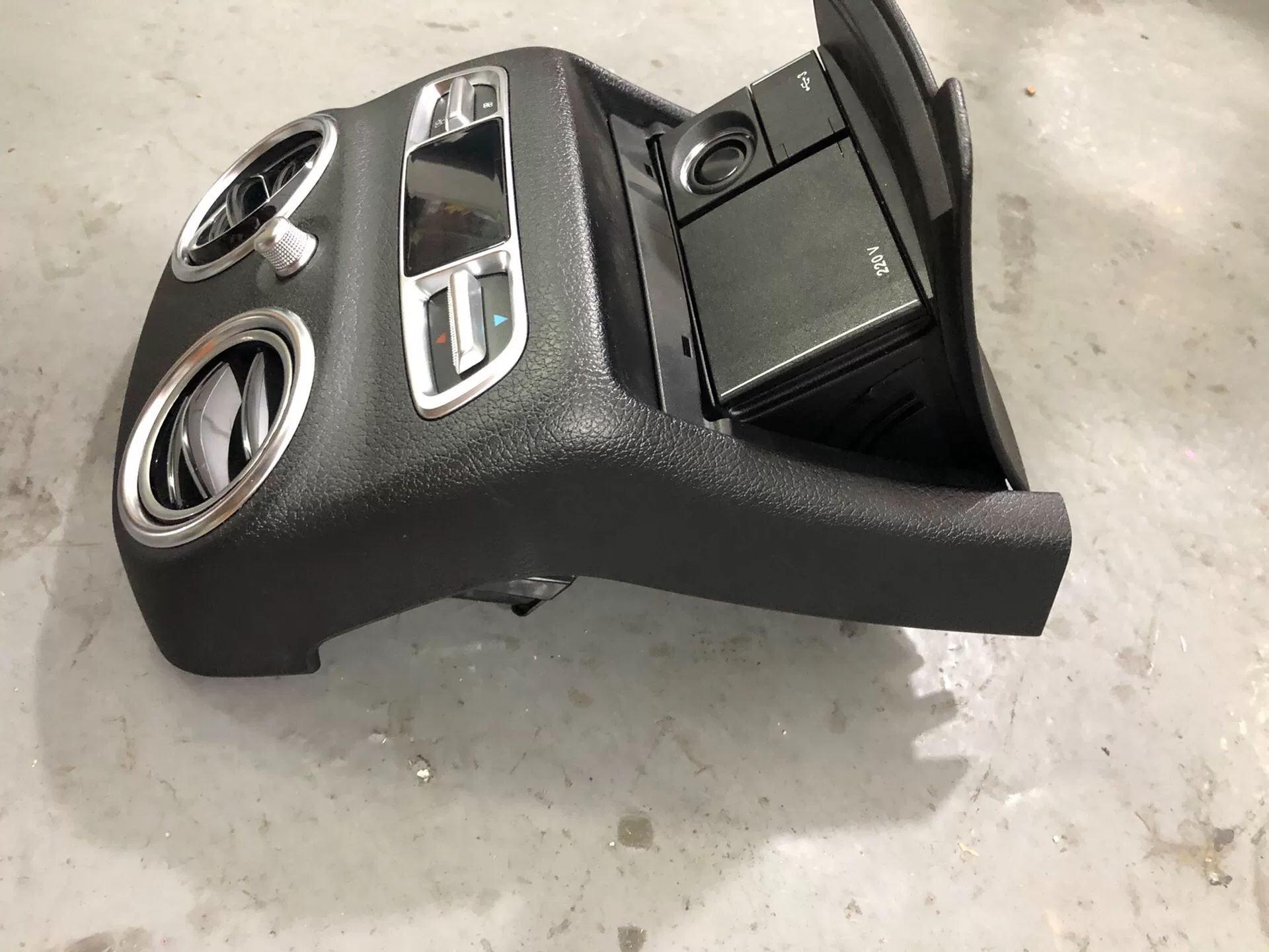Panel de interruptores del conjunto de aire acondicionado trasero para Mercedes-Benz W205/W238