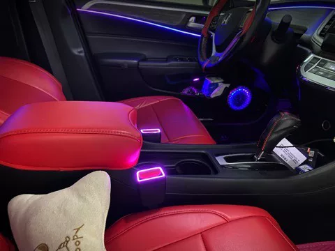 LED Seat Belt Buckle with RGB Ambient Light Sync