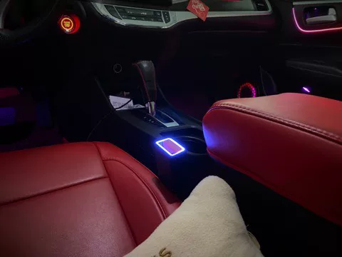 LED Seat Belt Buckle with RGB Ambient Light Sync