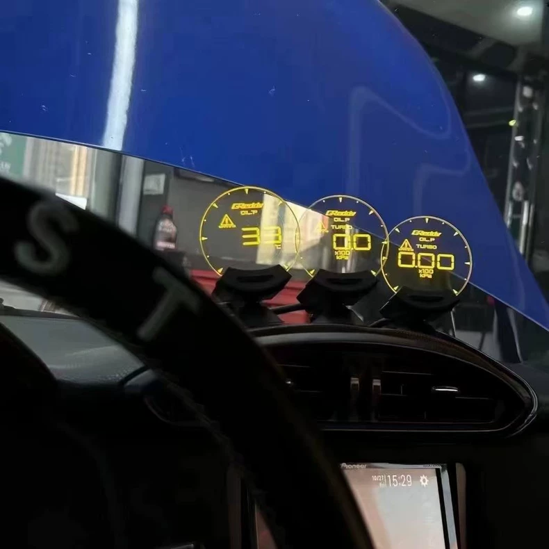 Greddy Sirius Triple Gauge Kit – Turbo Boost, Oil Pressure & Coolant Temperature Monitoring System