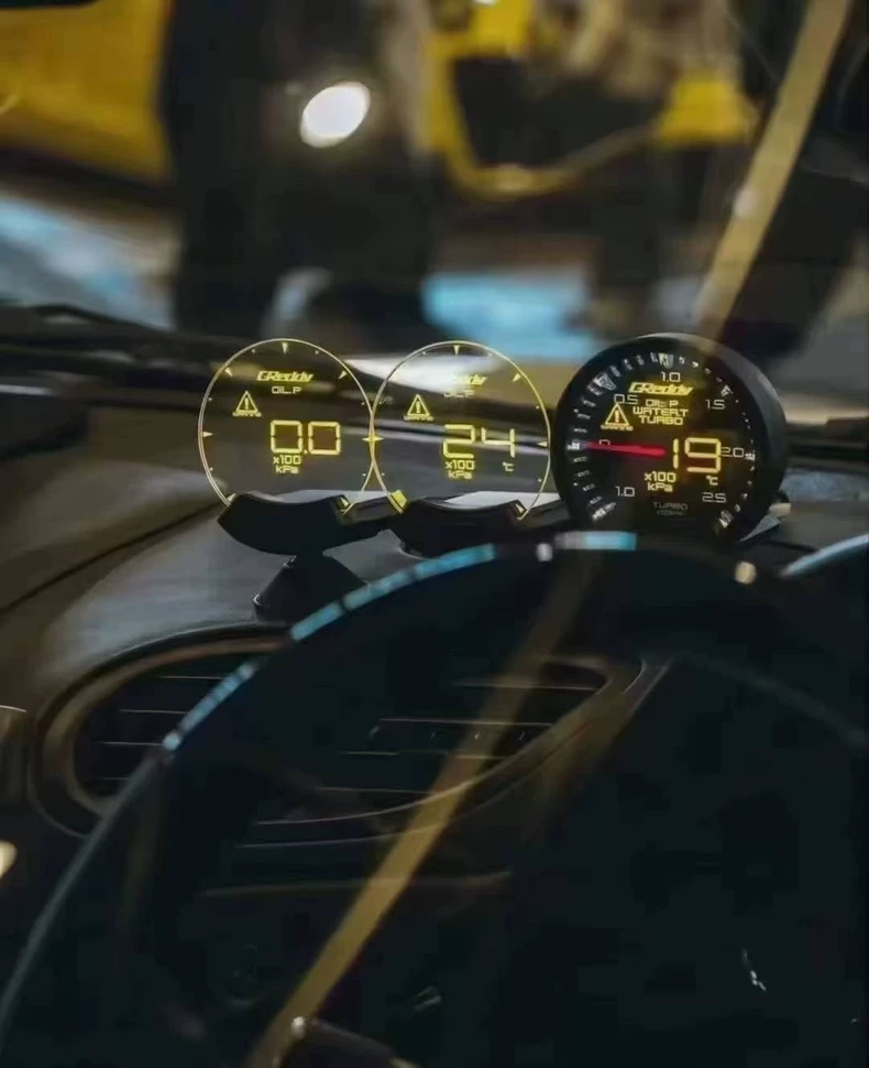 Greddy Sirius Triple Gauge Kit – Turbo Boost, Oil Pressure & Coolant Temperature Monitoring System