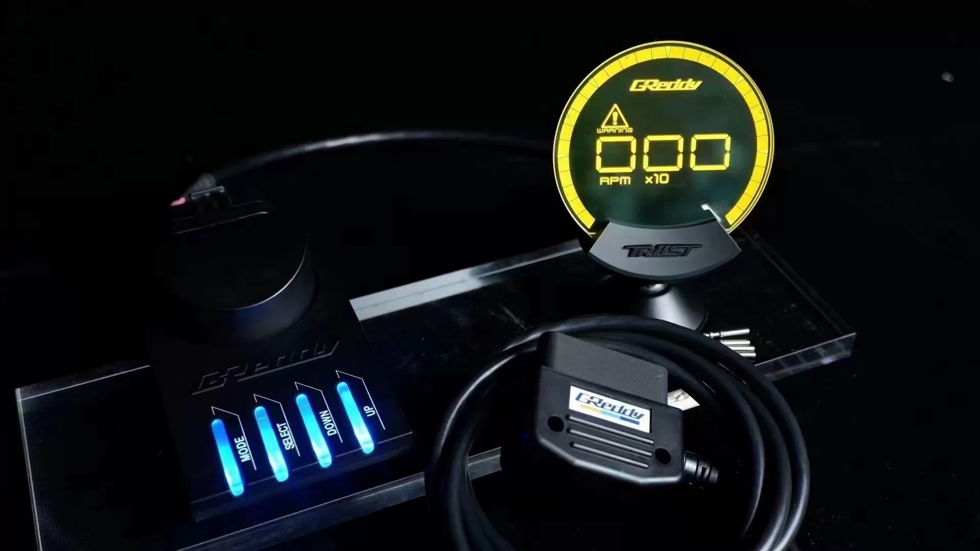 Greddy Sirius Triple Gauge Kit – Turbo Boost, Oil Pressure & Coolant Temperature Monitoring System