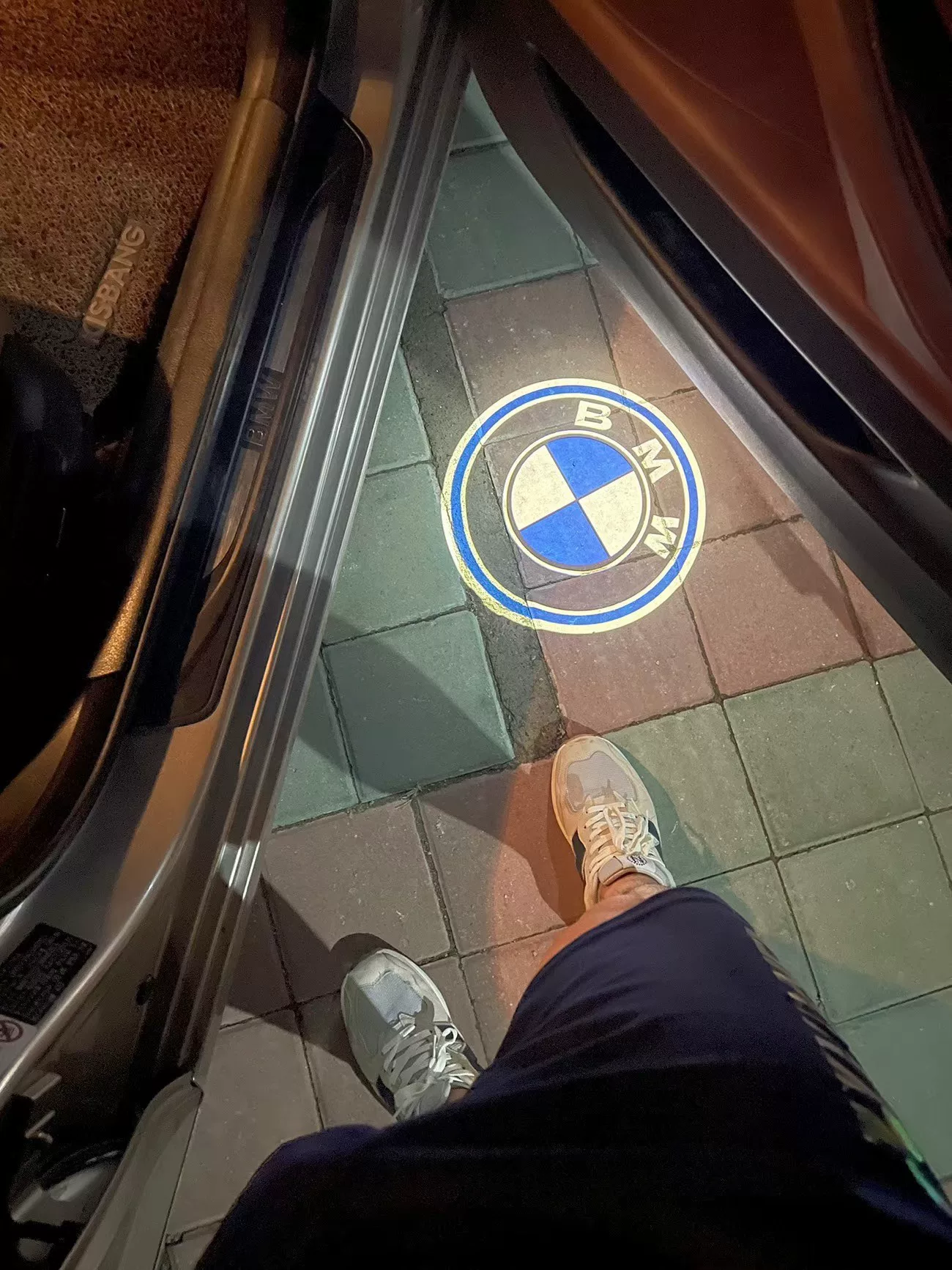 BMW OEM-Style Door Sill Projector Lights for 3 Series, 2 Series, 4 Series, i3, Z4, 3GT