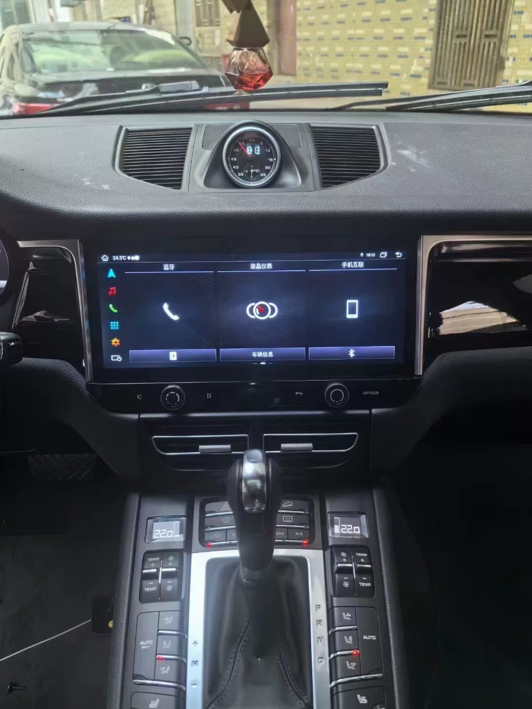 Kit de atualização do sistema de infotainment Android de 12,3 polegadas para Porsche Macan