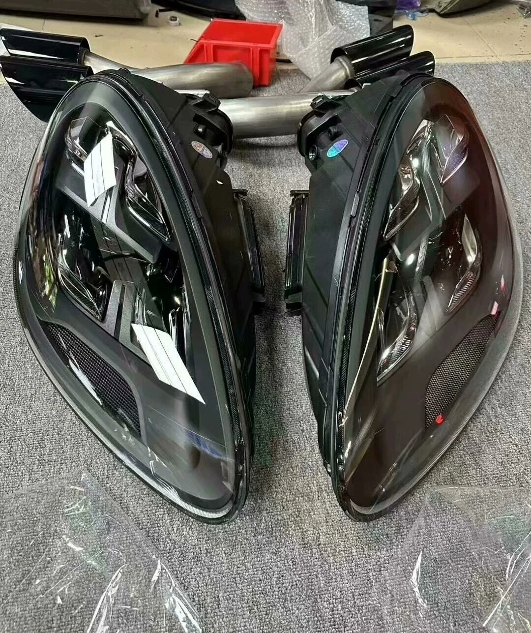 Porsche Cayenne 2011–2017 Retrofit Matrix LED Headlights (2021 Model Style)