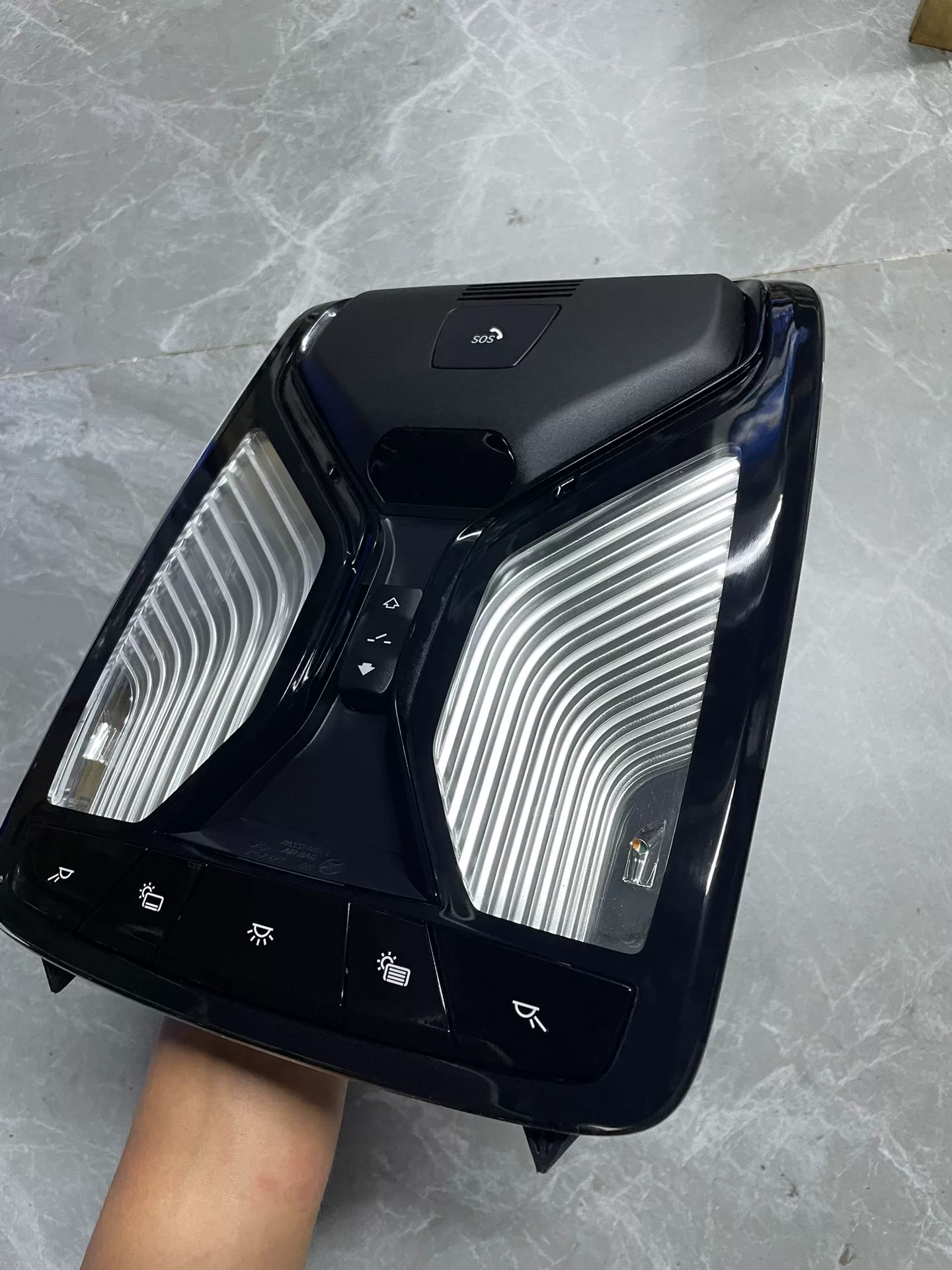 BMW G-platform gesture control switch (sunroof control/synchronized ambient lighting, 3-button or 5-button)