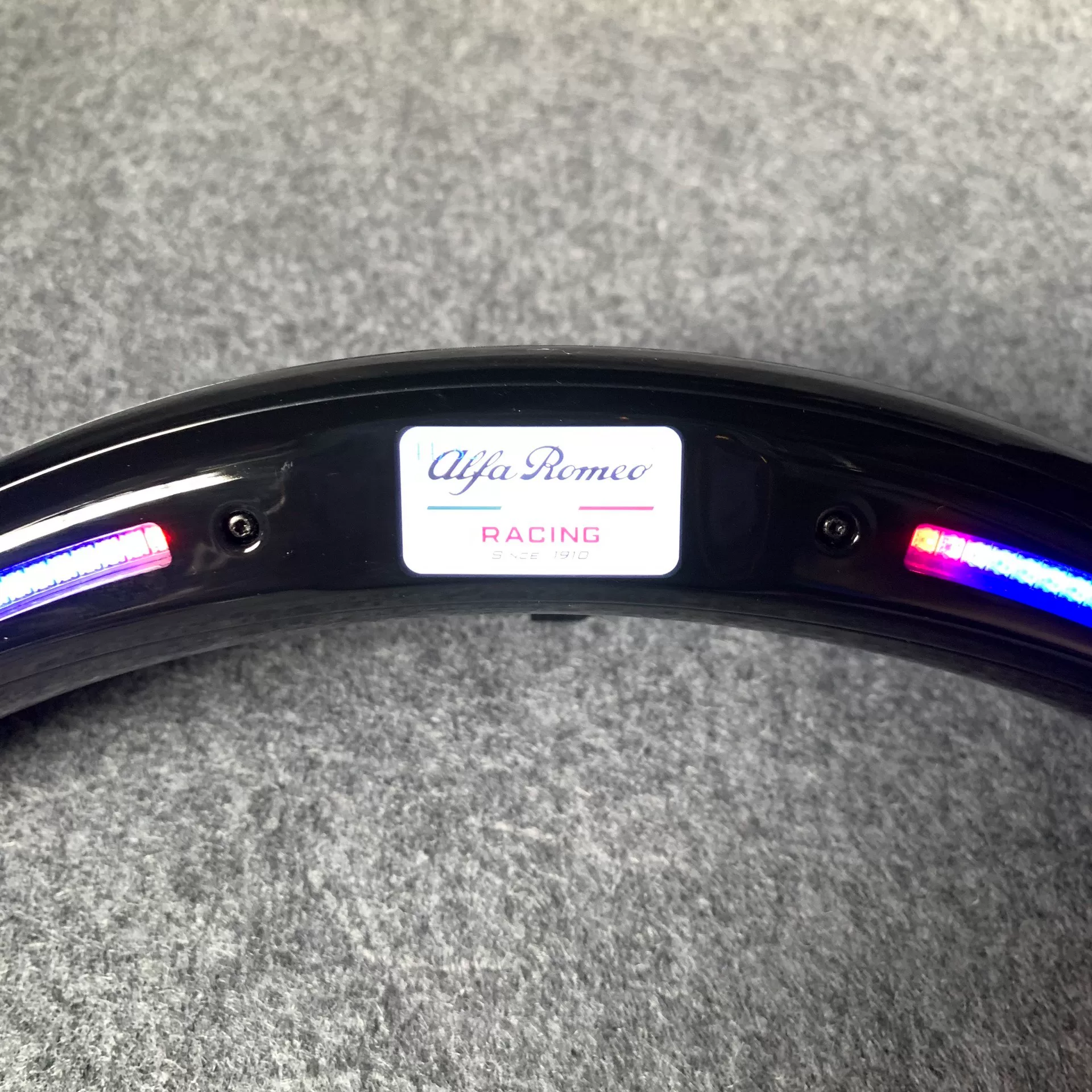 F1-Style Steering Wheel LED RPM Shift Light Kit with Digital Dashboard Display
