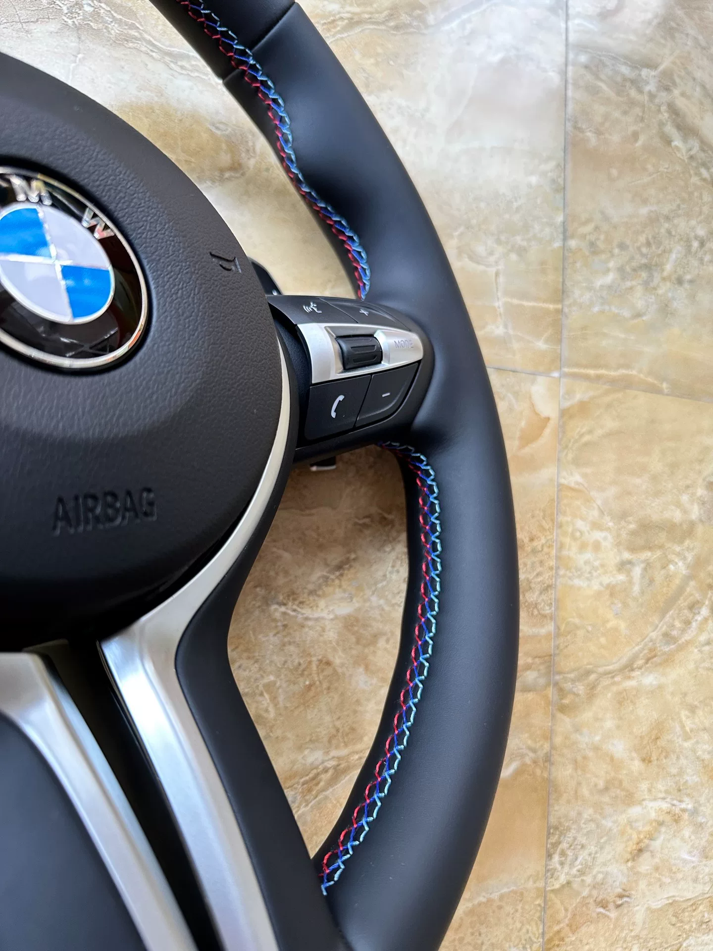 BMW M Sport Steering Wheel Assembly (Flat-Bottom 'M' Steering Wheel) for F-Series & E-Series Models