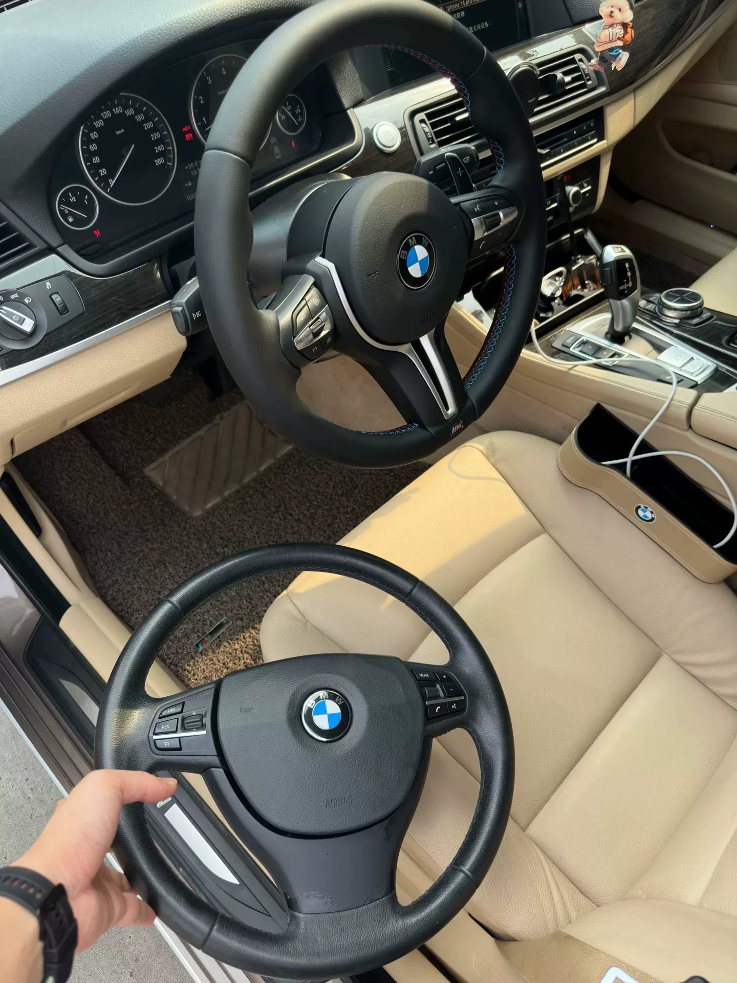 BMW M Sport Steering Wheel Assembly (Flat-Bottom 'M' Steering Wheel) for F-Series & E-Series Models