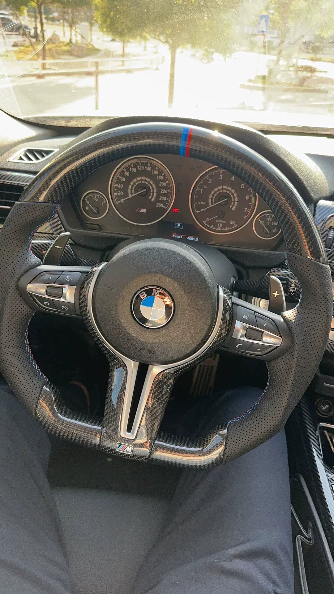 BMW M Sport Steering Wheel Assembly (Flat-Bottom 'M' Steering Wheel) for F-Series & E-Series Models