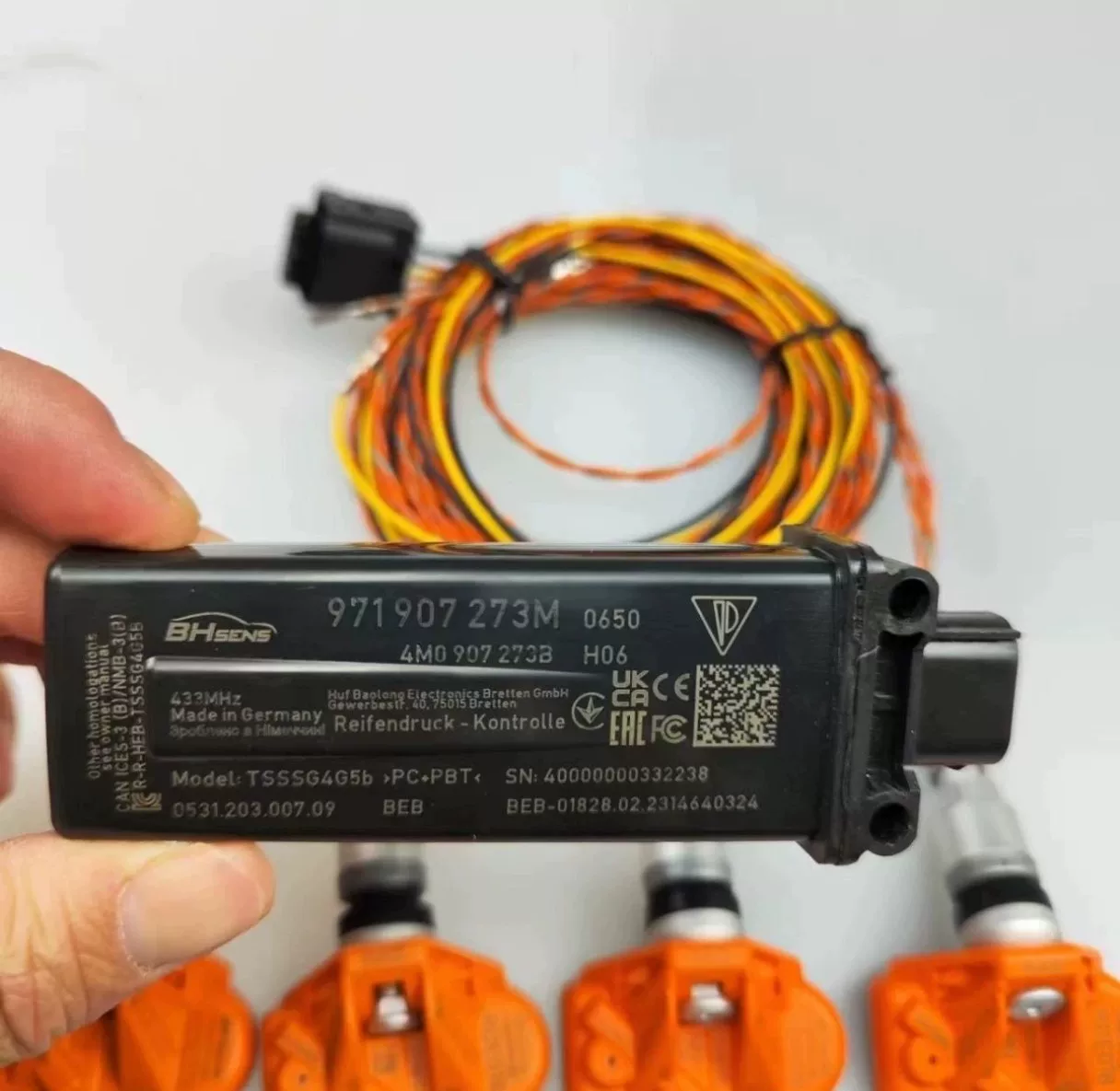 OEM Audi TPMS Sensors (3rd Generation) for VW Group Vehicles