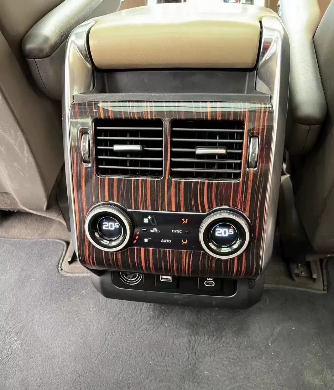 Panel decorativo del aire acondicionado para la fila trasera del Range Rover/Ran