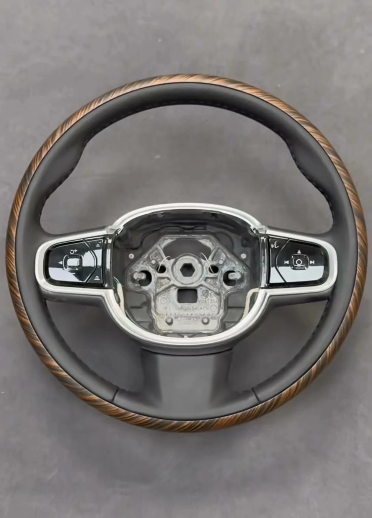 Handcrafted Genuine Wood Steering Wheel for Volvo XC90 & XC60