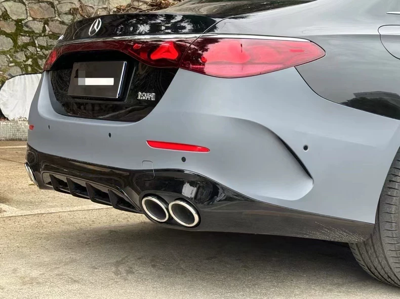 Mercedes-Benz Classe E W214 (2024–2025) Spoiler de Lábio do Difusor Traseiro Estilo AMG E53