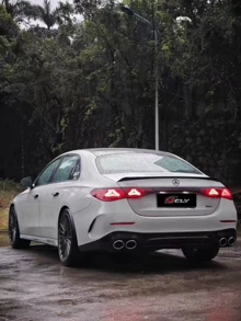 Mercedes-Benz Classe E W214 (2024–2025) Spoiler de Lábio do Difusor Traseiro Estilo AMG E53