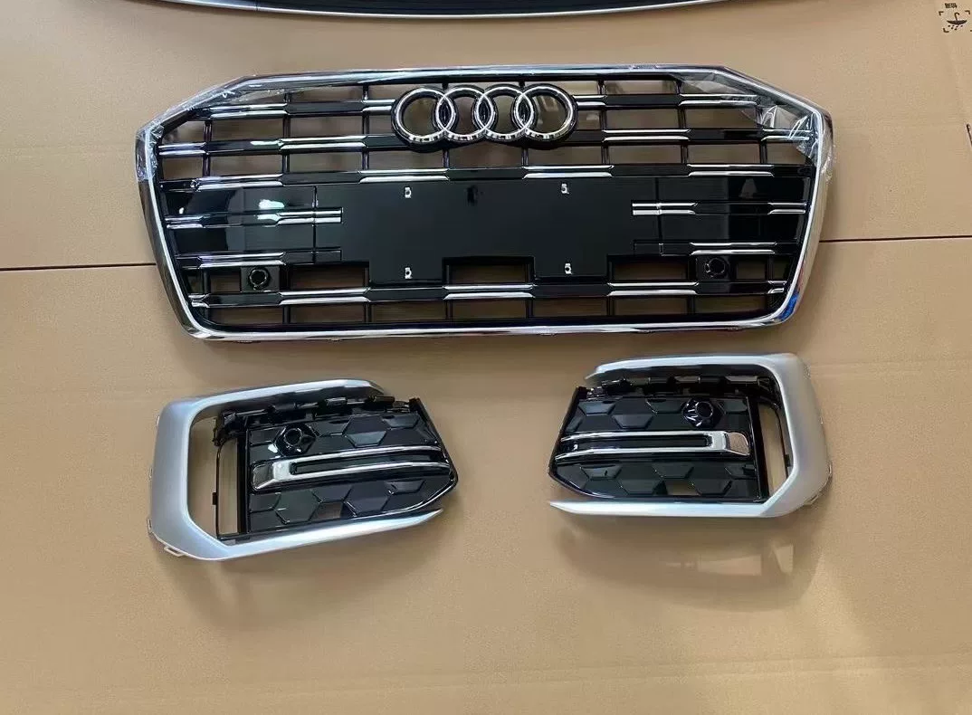 Audi A6 2019–2024 Front Grille Kit – Dynamic Style OEM Replacement (2023–2024 Facelift Look)