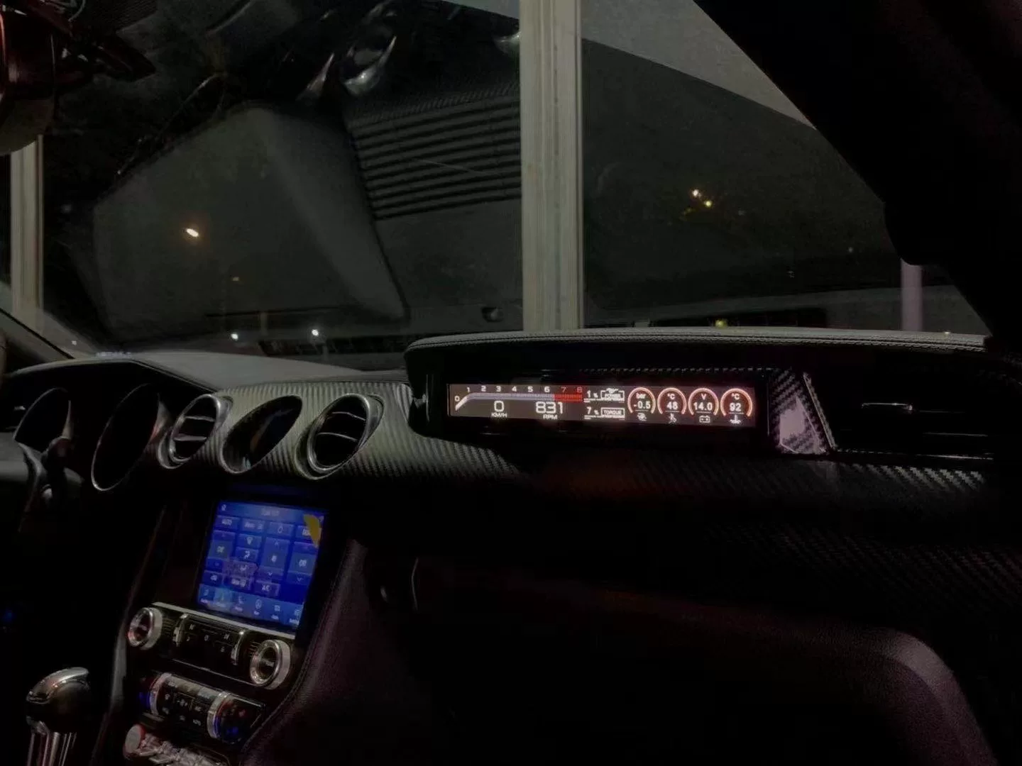 Ford Mustang Passenger-Side Performance Digital Dash Display (2015–2023)