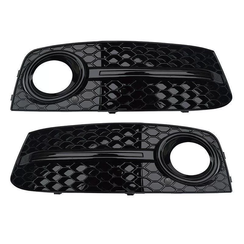 RS4-Style Front Fog Light Grille Trim for Audi A4 B8 (2009–2012)