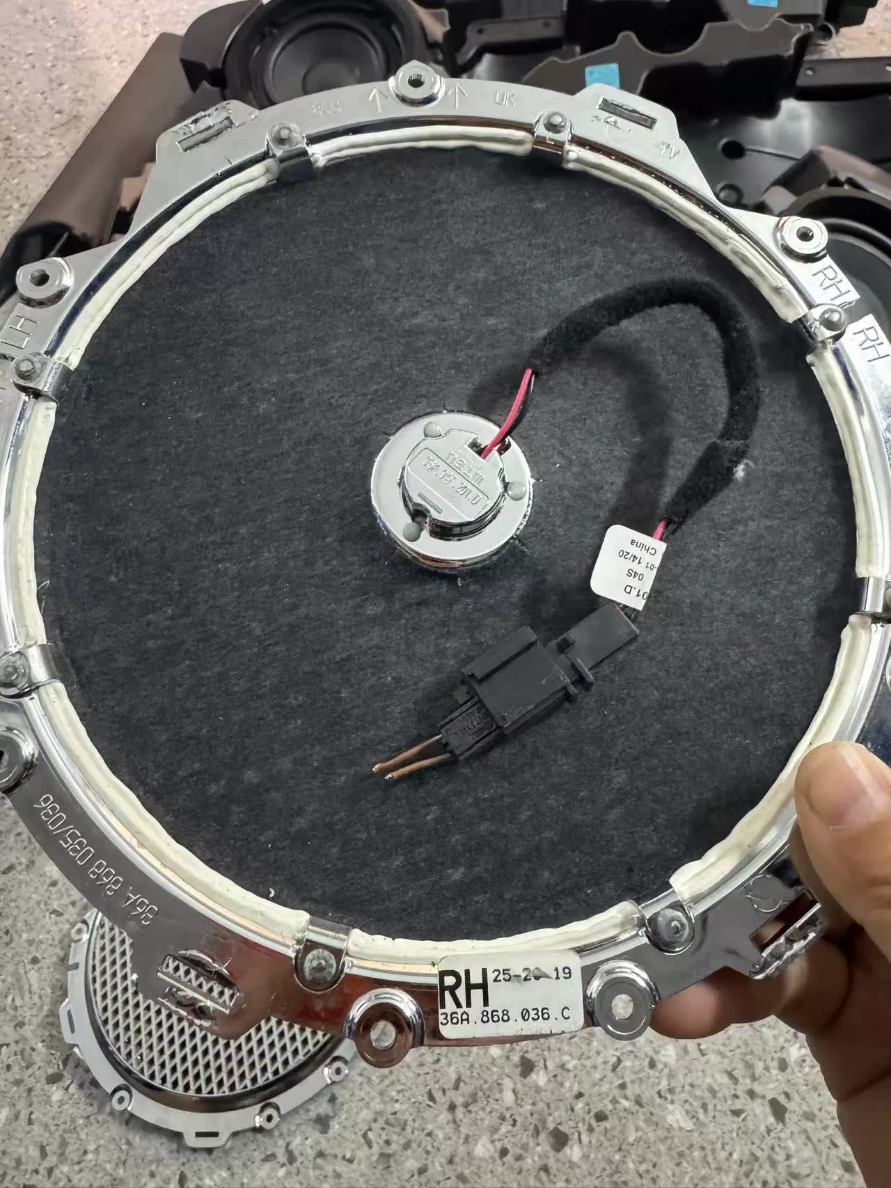 Genuine Bentley Bentayga Factory Naim Premium Audio System – Removed from Vehicle, Excellent Condition