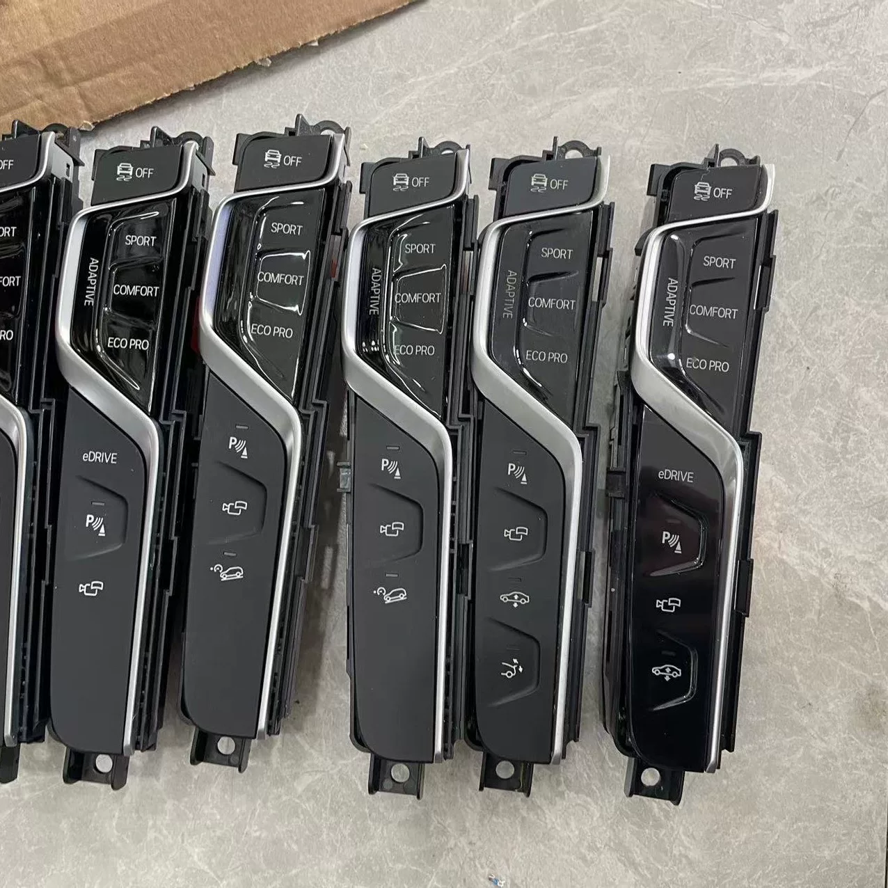 Botão de Modo Esportivo da BMW para as Séries 5, 6, 7, X3 e X4 – Interruptor Tátil Premium com Textura Antiderrapante