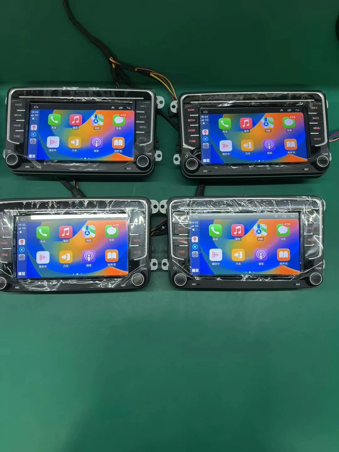 Wireless CarPlay & HiCar Head Unit for VW Passat, Magotan, Lavida, Polo, Golf, Jetta – Linux-Based Navigation System