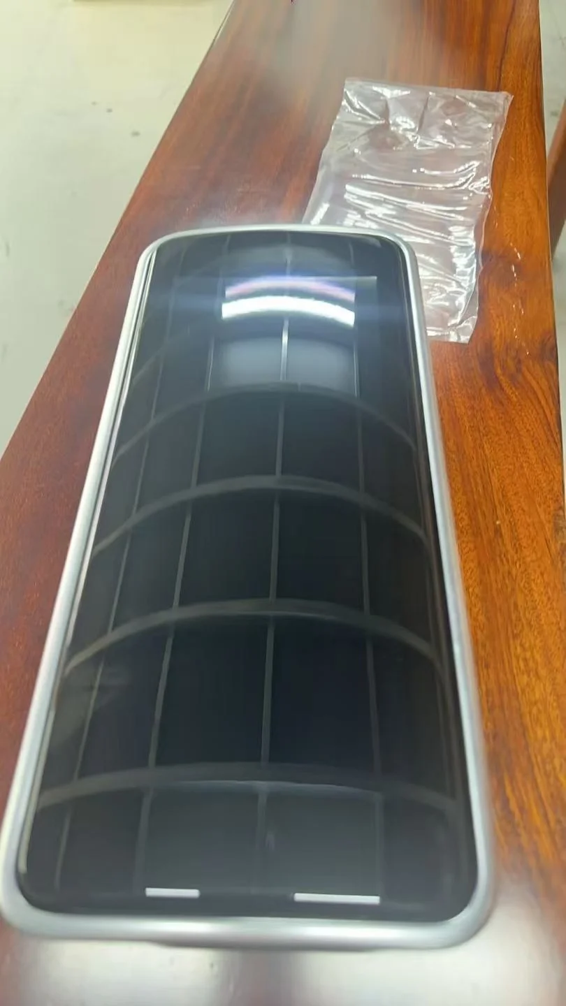 Original factory-installed central control upper screen (infotainment screen + climate control screen) for the Land Rover Range Rover Executive/Sport models—same model as the Velar