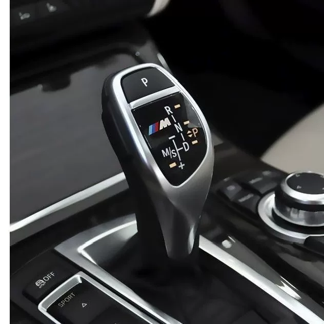 Capa de acabamento para alavanca de câmbio da BMW para os modelos Série 3, Série 5, Série 7, X1, X3, X5 e M – Upgrade esportivo para o interior