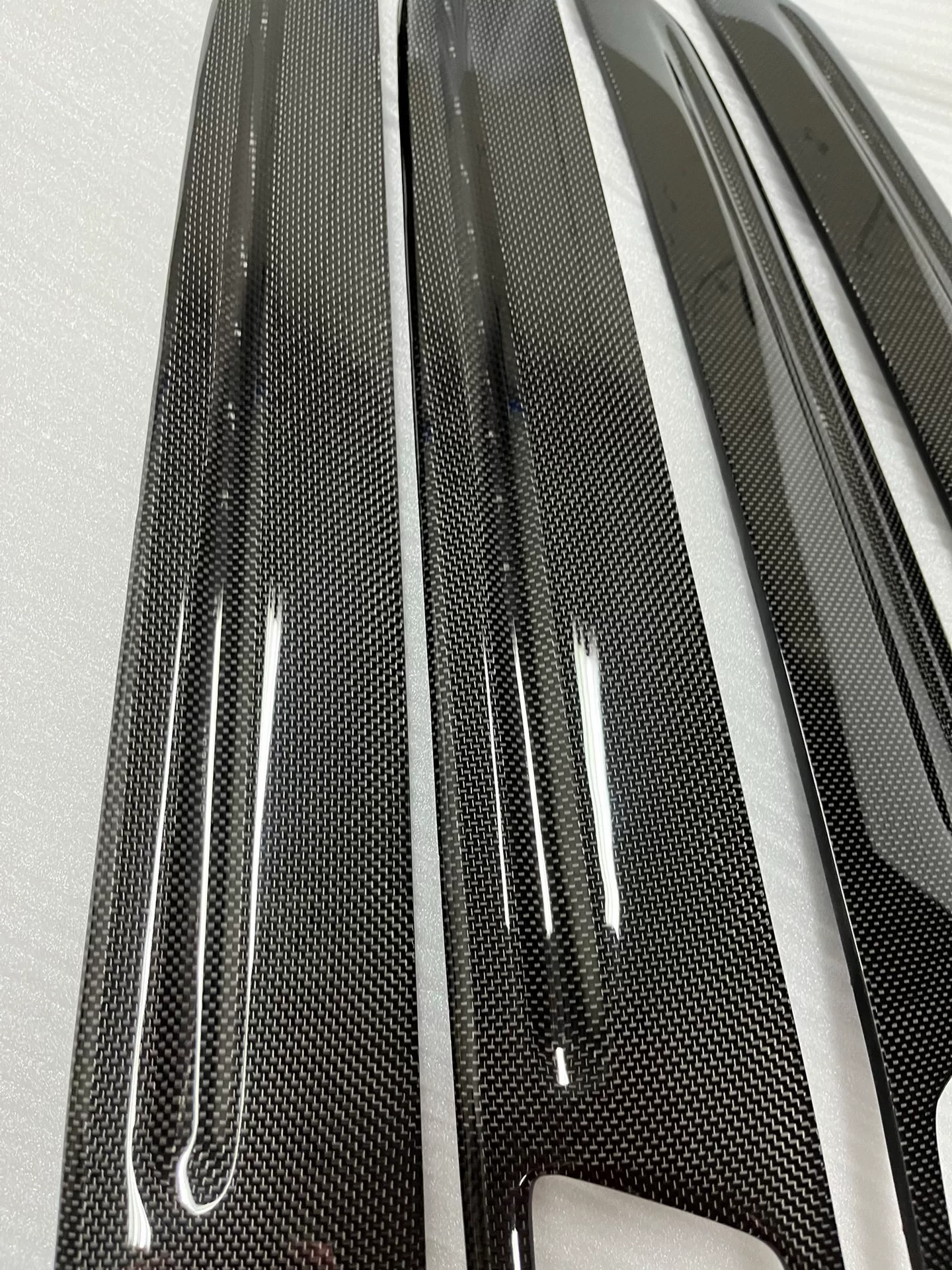 Porsche Cayenne 2018–2023 Four-Door Carbon Fiber Door Handle Panel