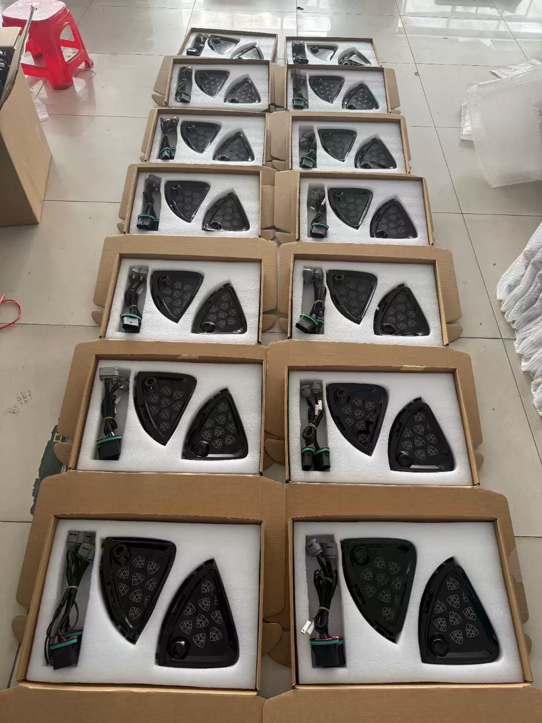 2025 Mercedes-Benz Vito/V-Class Front Bumper LED Daytime Running Lights (Amber Illumination)