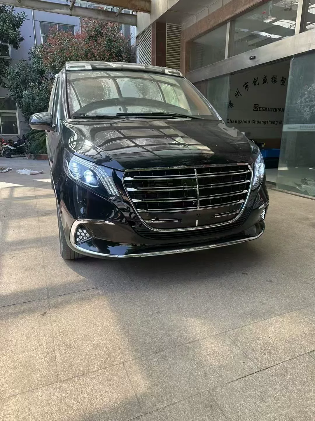 2025 Mercedes-Benz Vito/V-Class Front Bumper LED Daytime Running Lights (Amber Illumination)