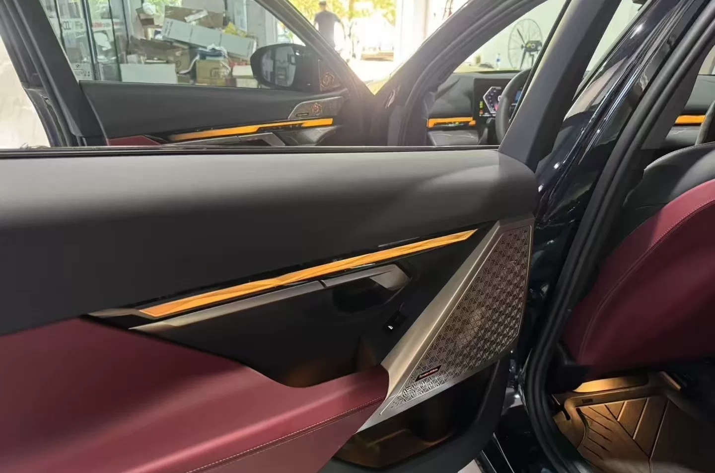 Kit de Iluminação Decorativa para BMW Série 5 G68 – Conjunto de 10 Peças de LED para Acentos Internos, com Iluminação Ambiente Traseira em Cristal de 3ª Geração