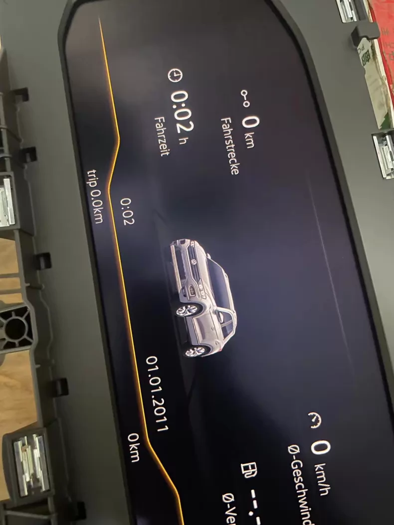 Volkswagen Digital Instrument Cluster for T-Roc, Tiguan, Tharu, Sagitar, Bora – Model 55A920320 (OEM Equivalent)