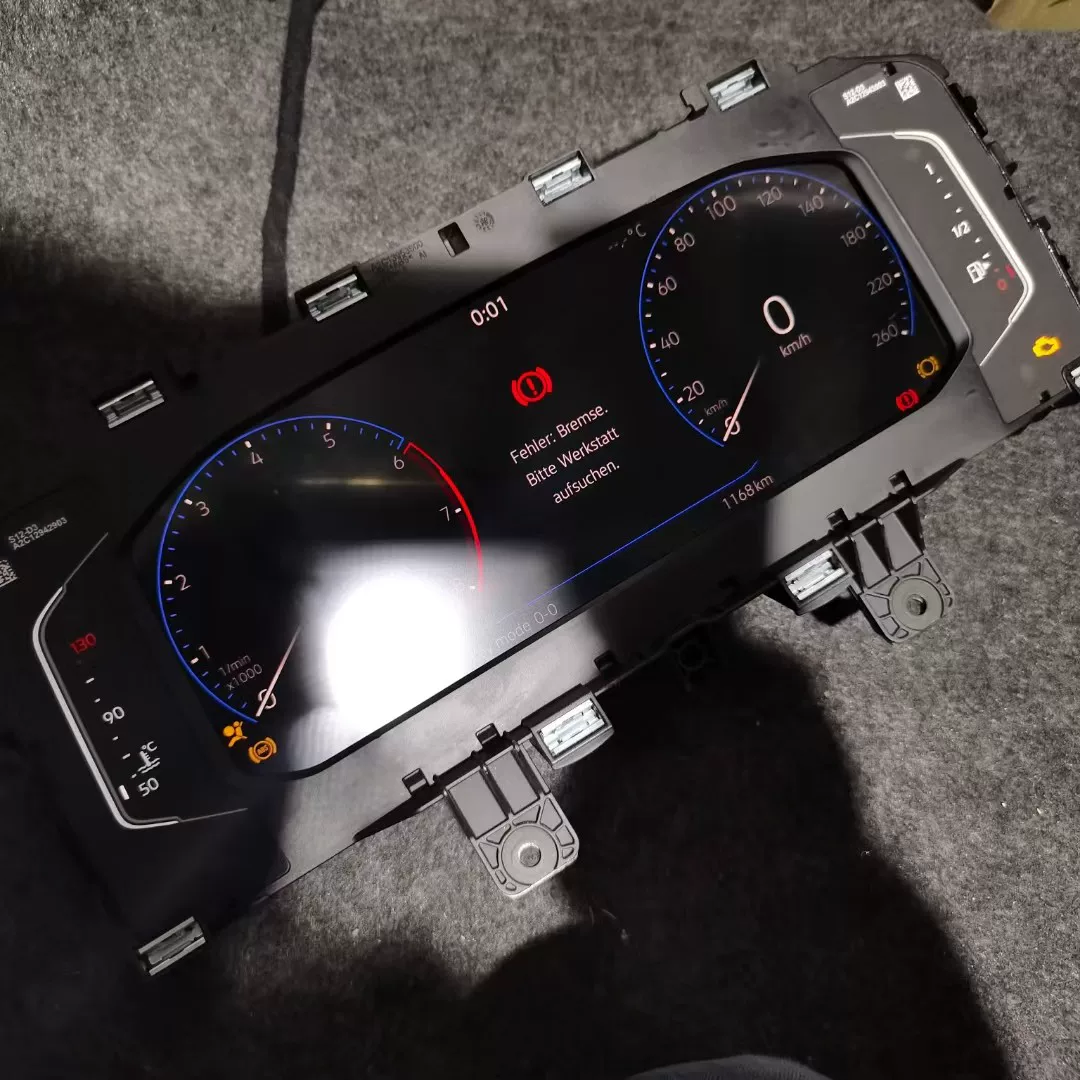 Volkswagen Digital Instrument Cluster for T-Roc, Tiguan, Tharu, Sagitar, Bora – Model 55A920320 (OEM Equivalent)
