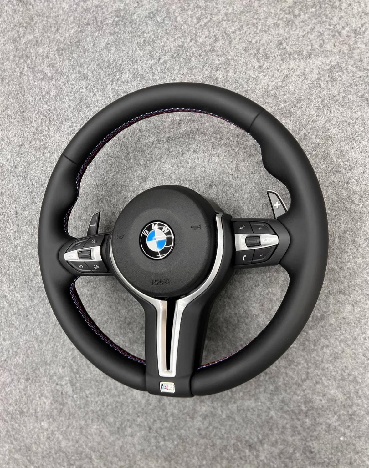 BMW Split-Spoke Steering Wheel Assembly (Carbon Fiber & Leather Options)
