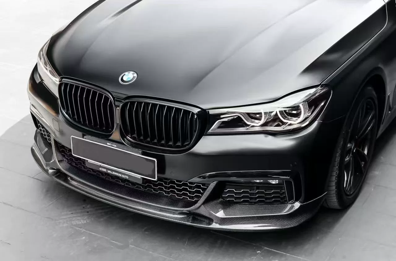 Carbon Fiber Front Lip Spoiler for BMW 7 Series G11/G12 (2016–2019) Sport Package Models