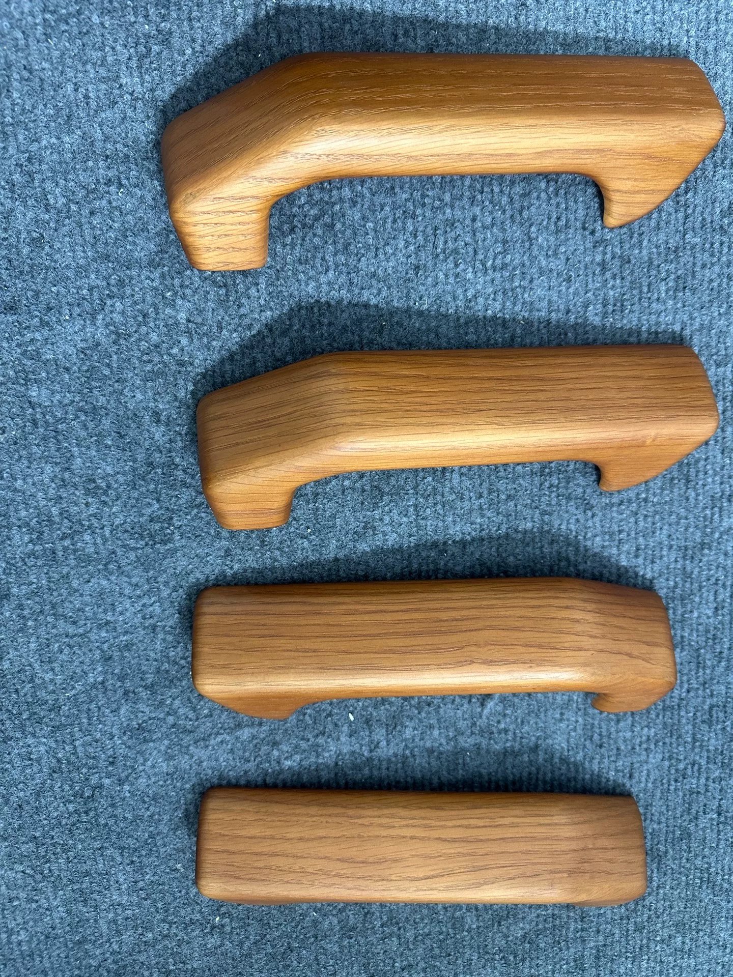 Land Rover Discovery 3 Red-Brown Ash Wood Steering Wheel Trim Kit