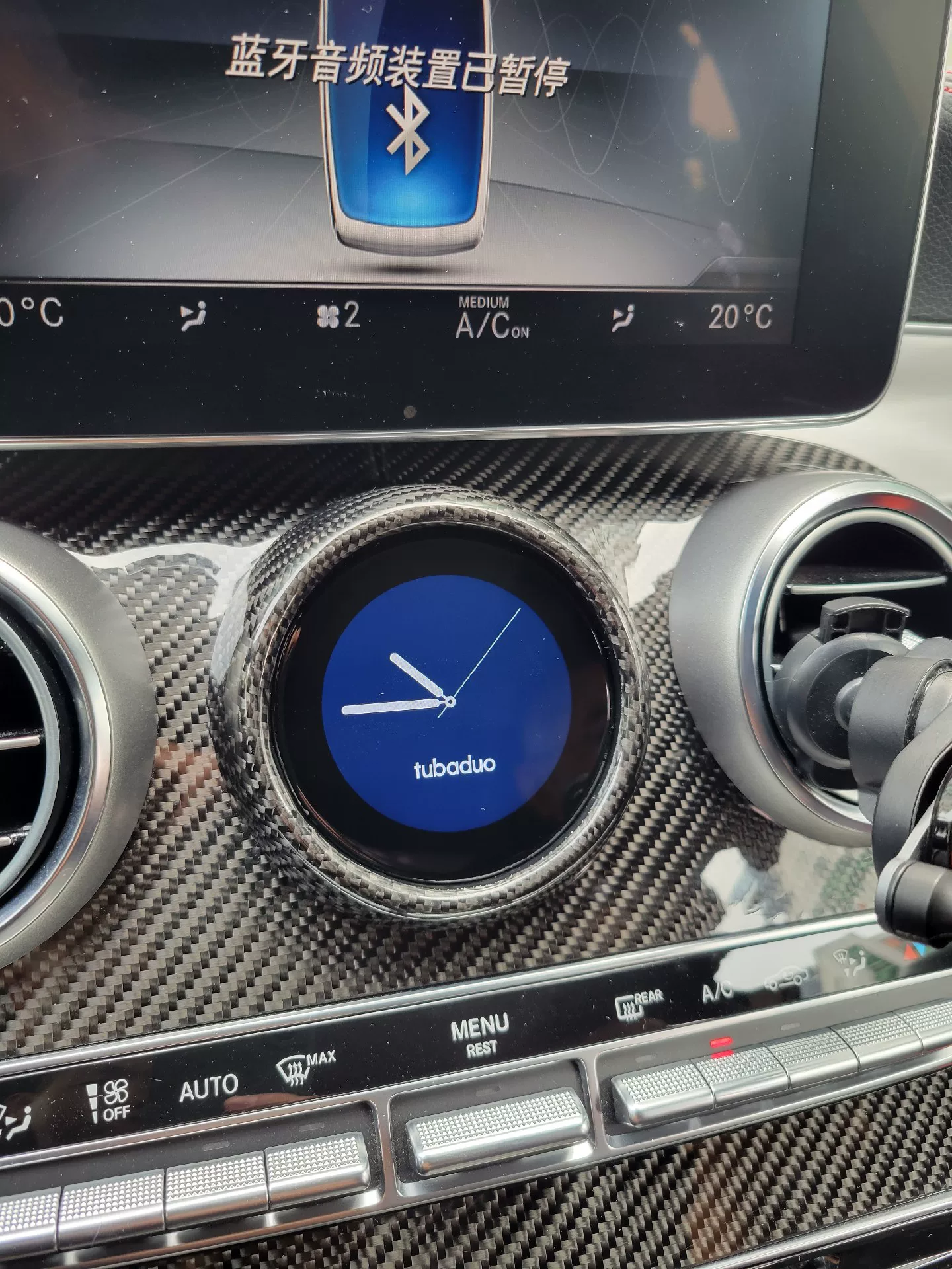 Mercedes-Benz LCD Clock Replacement for Center Vent