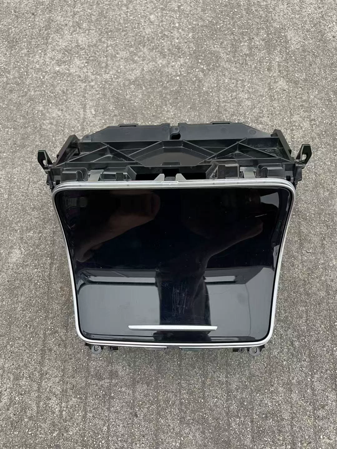 Mercedes-Benz C-Class W205/GLC X253 Air Conditioning Control Panel with Cup Holders and Peach Wood Trim