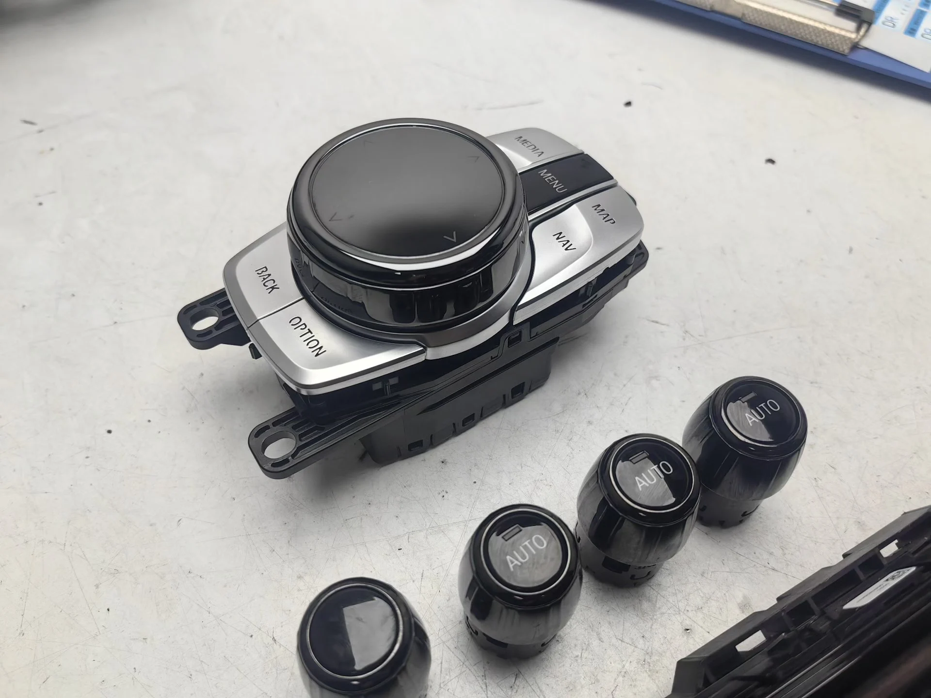 Genuine BMW Ceramic Climate Control Panel Buttons & iDrive Knob for G30/G38/G32/G12 Models