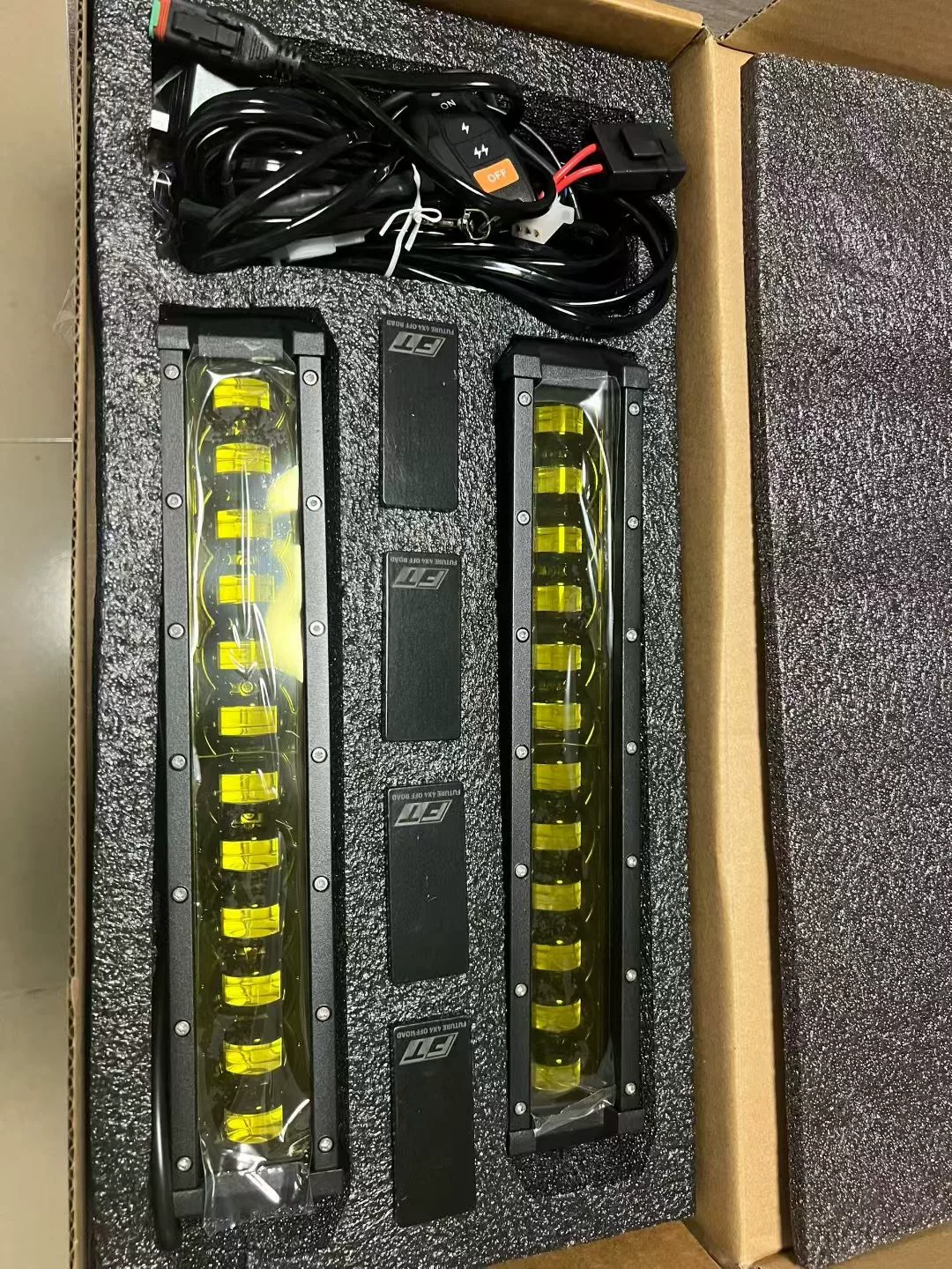 Land Rover Defender Dual 10-Inch Fog Lights + Grille-Mounted Spotlights (Amber/White Options)