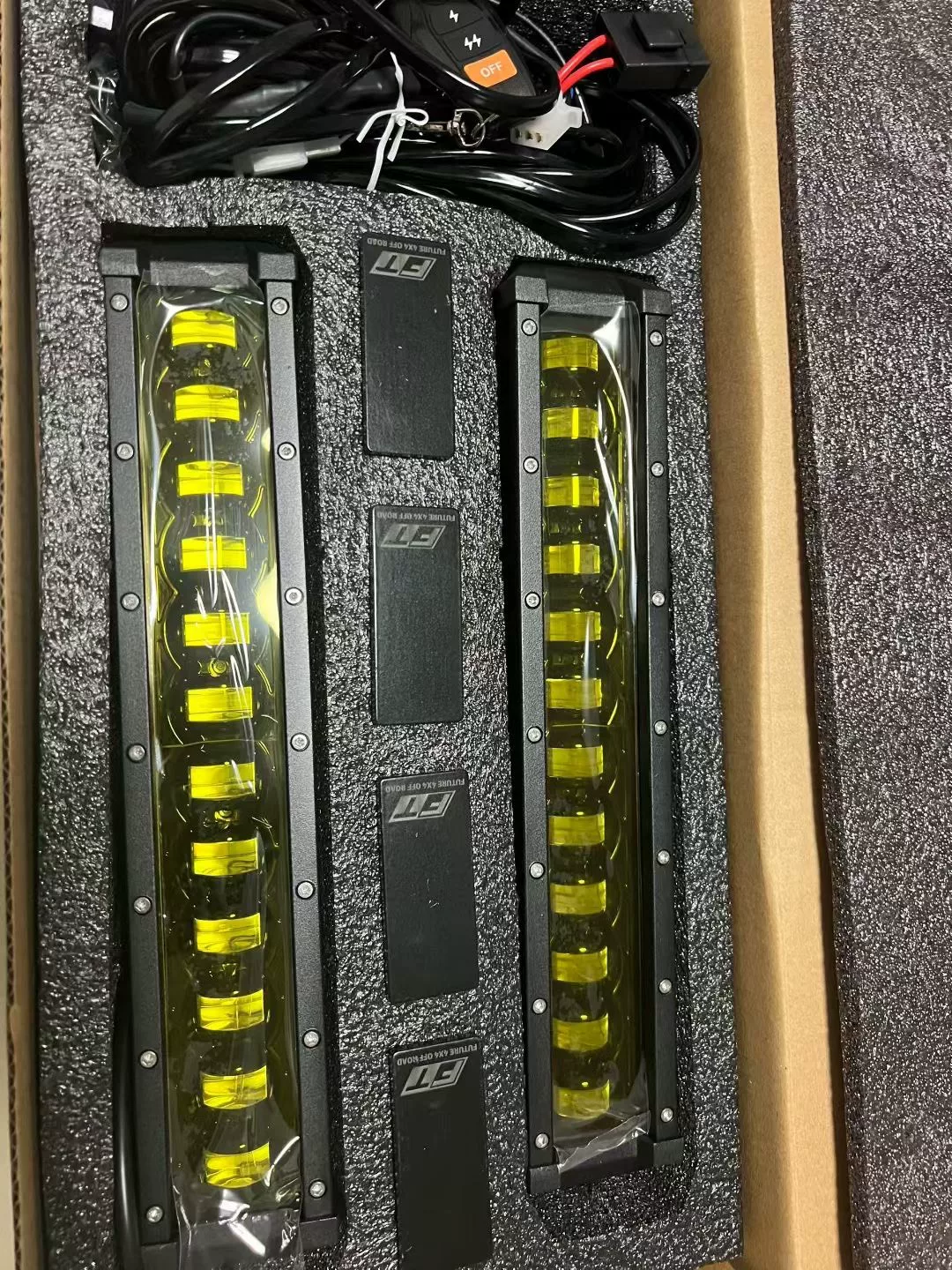 Land Rover Defender Dual 10-Inch Fog Lights + Grille-Mounted Spotlights (Amber/White Options)