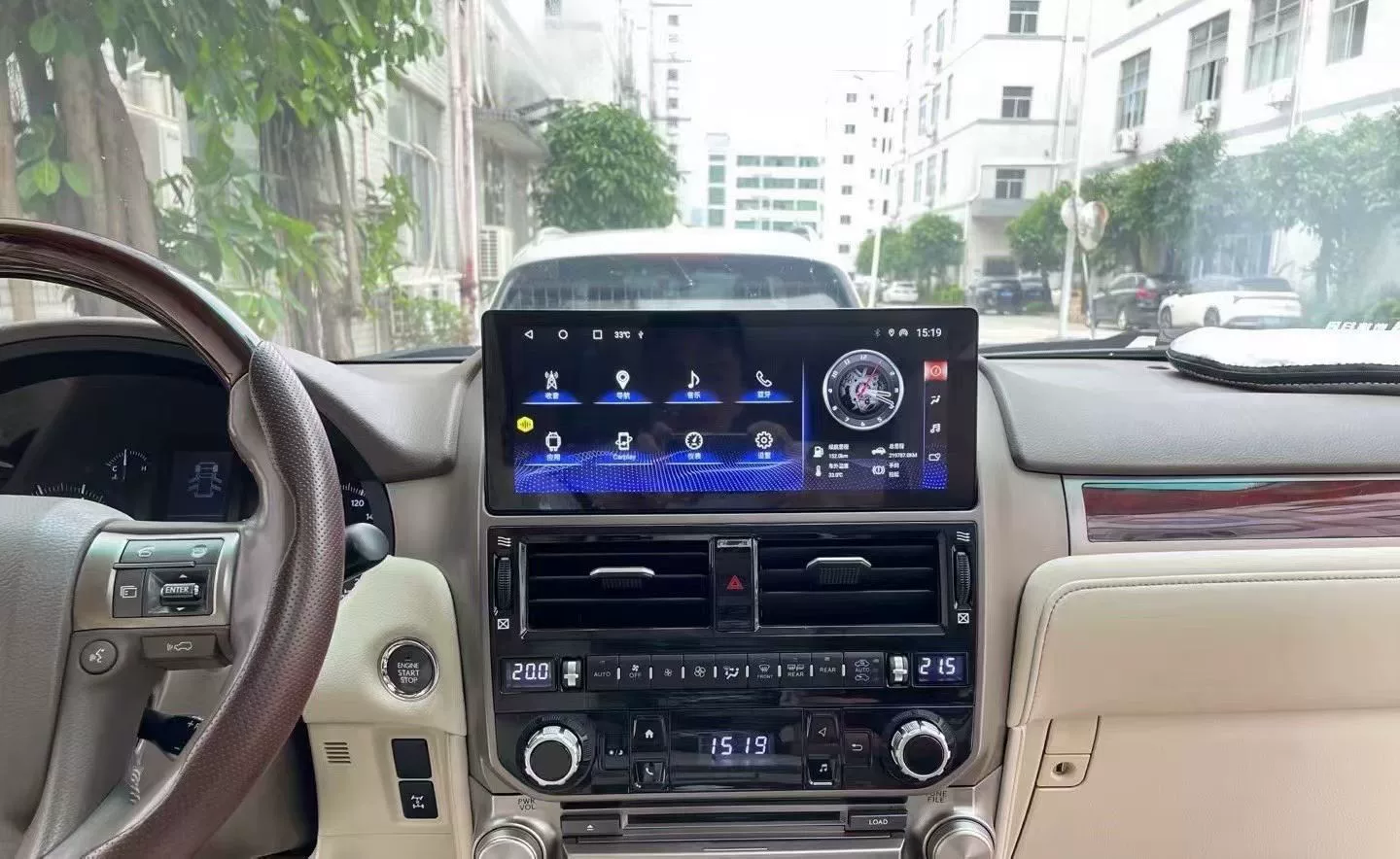 Sistema de infoentretenimiento con pantalla táctil de 12,3" para Lexus GX400 y GX460 (2009–2021)