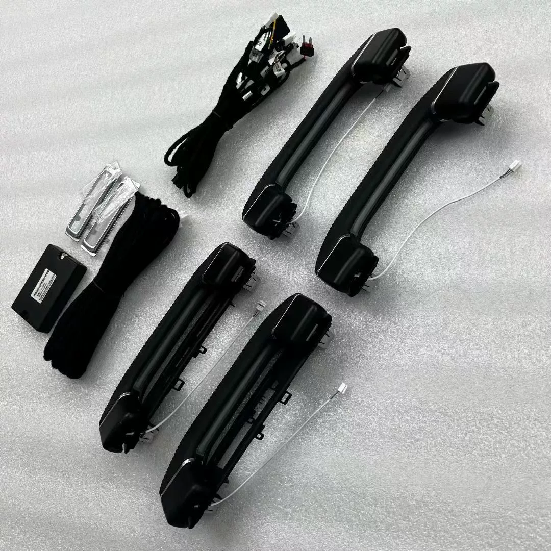 Mercedes-Benz G-Class W464 W465 AMG Interior Upgrade Kit – Carbon-Look Trim Set with Illuminated Door Handles & Engine Bay Badges