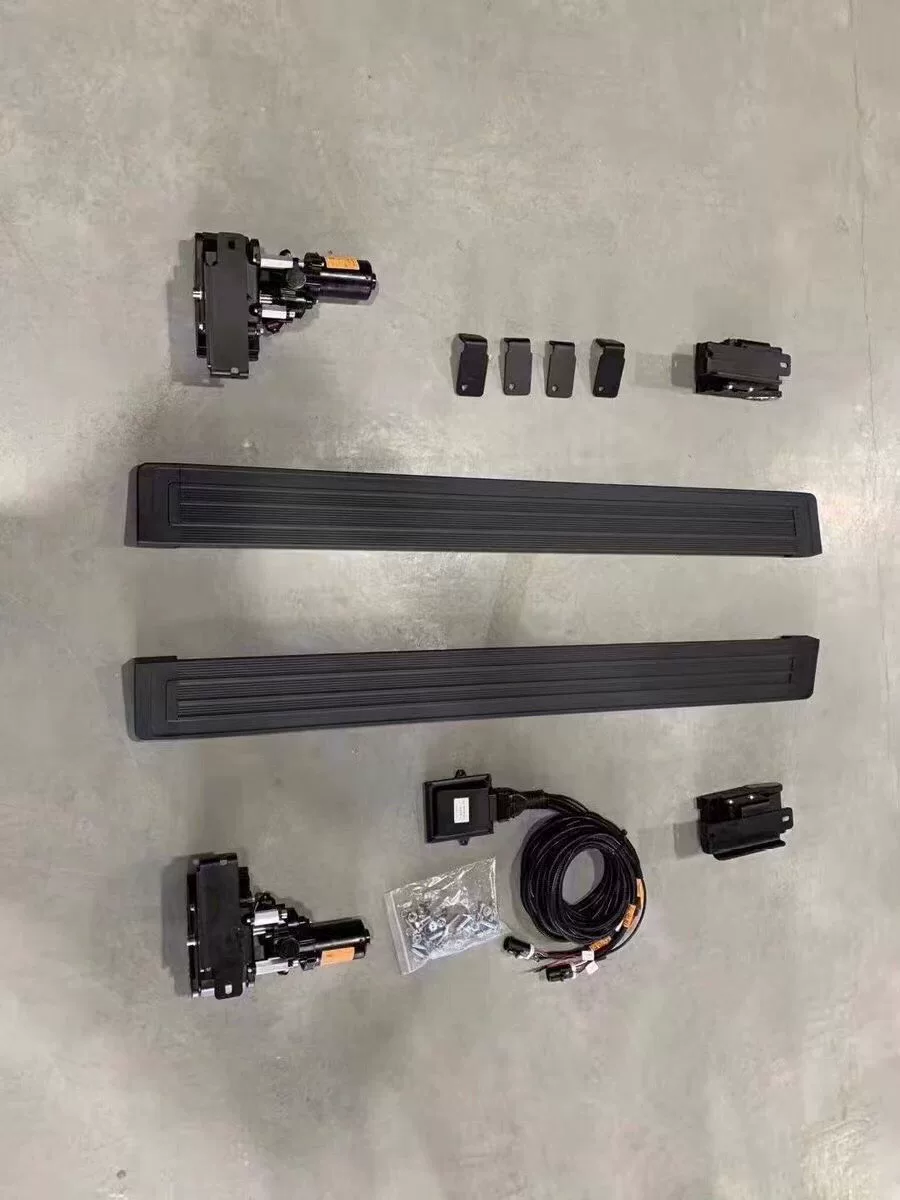 Mercedes-Benz G-Class Power Running Boards with Auto-Folding & Rotating Welcome Light