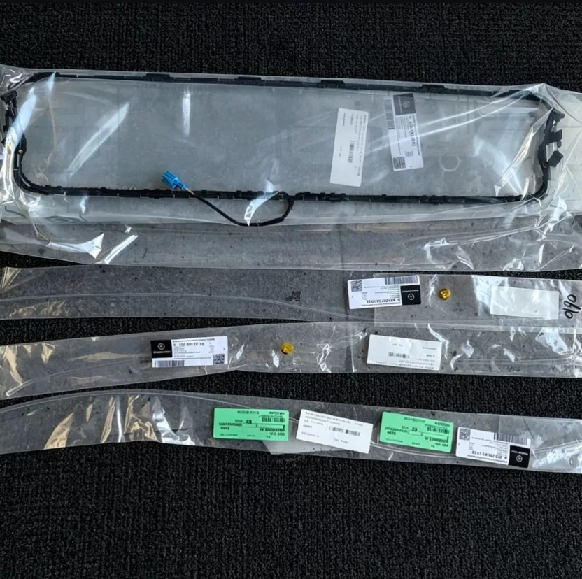 Luz ambiental auténtica de Mercedes-Benz W222 para Clase S y Maybach — Kit de tira guía de luz para reparar la iluminación interior tenue, averiada o decolorada