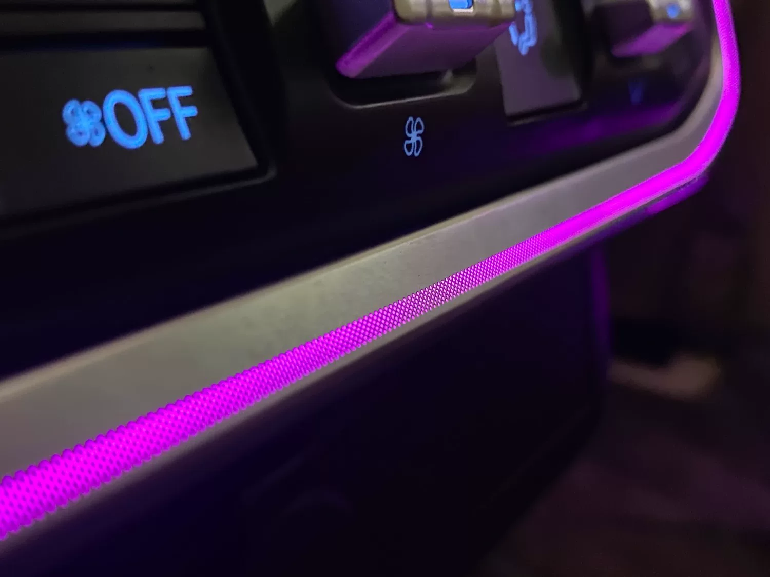 Toyota Land Cruiser LC300 Interior Ambient Lighting Kit with Bluetooth APP Control