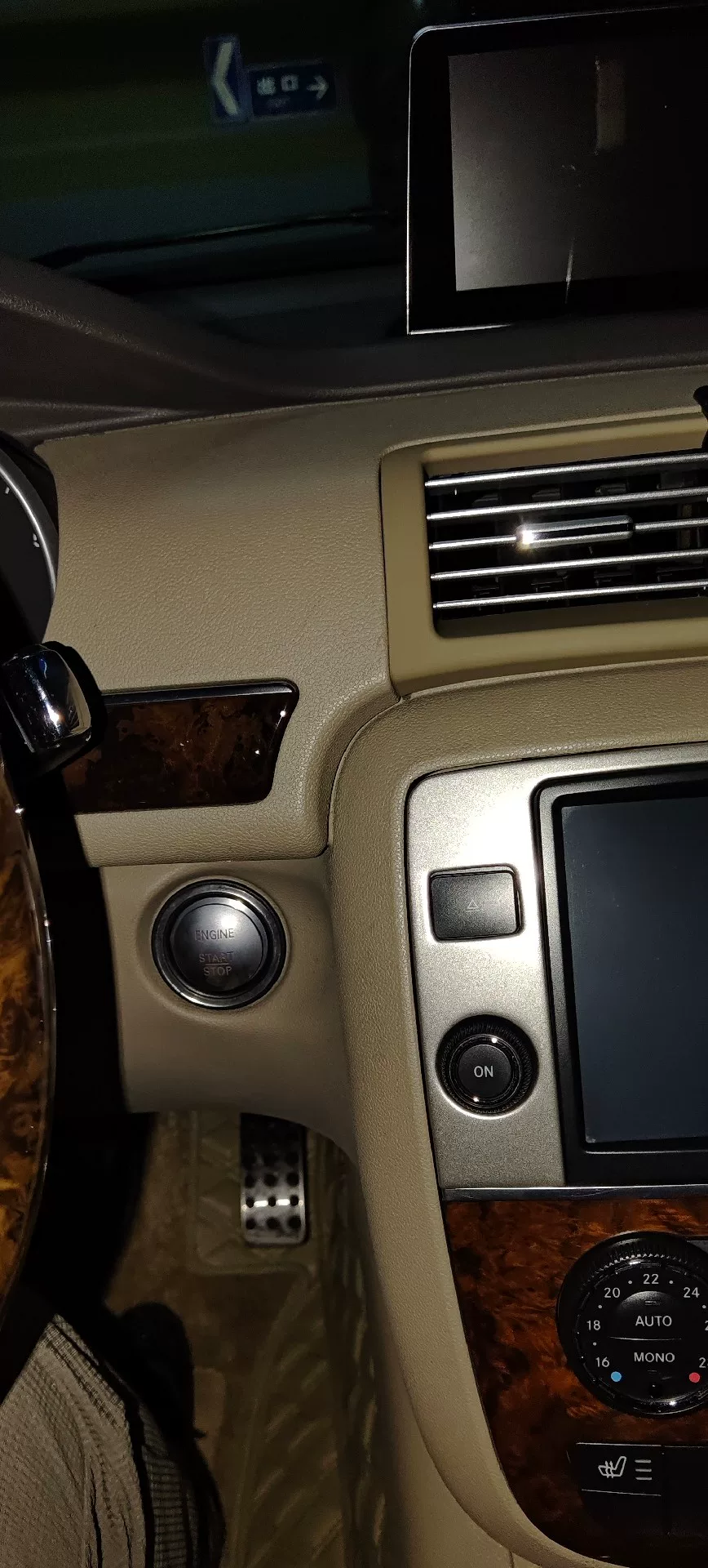 Sistema de Entrada Sem Chave e Partida por Botão para Mercedes-Benz Classe R / Classe ML / Classe GL / Classe S – 2 Chaves Inteligentes Compatíveis com OEM, com Partida Remota do M