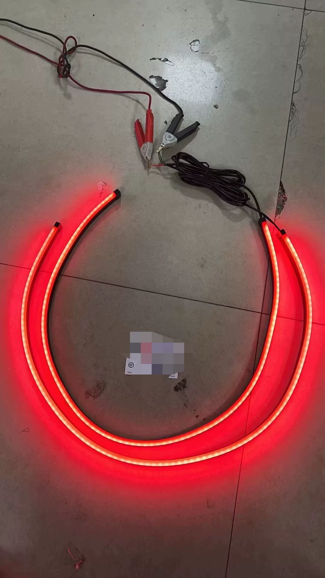 Red LED Grille Light Strip for Custom Front Grille Illumination